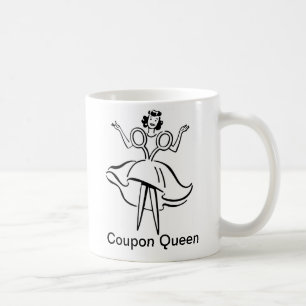 Kupongdrottningmugg Kaffemugg