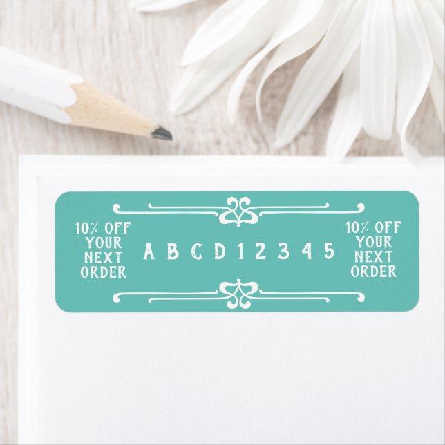 Kupongkod Returadress Etikett (Insitu)