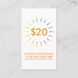 kupongrainbowBurst Rabattkort