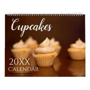 Kuppcaketematisk 2027 Väggkalender Present Kalender