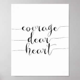 Kurage kära Hjärta Poster