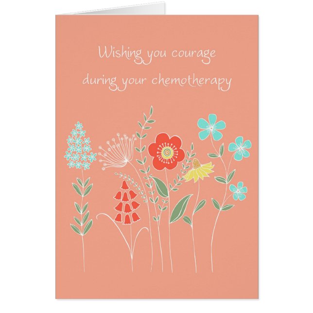 kurage under kemoterapi hälsningskort (Framsidan)