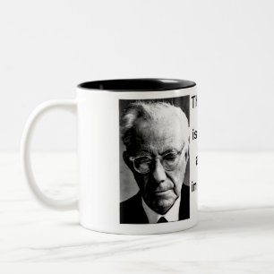 Kuraget att vara Paul Tillich Två-Tonad Mugg