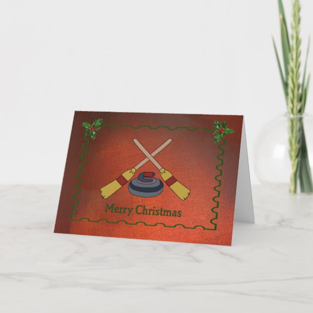 Kurande jul helgkort (Framsida)