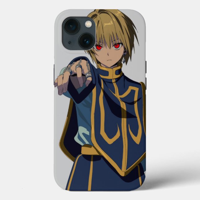 Kurapika Scarlet Eyes HxH-fodral (Baksida)