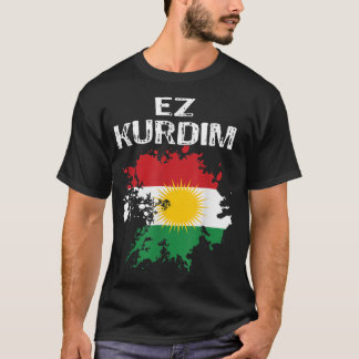 Kurden Kurdistan Newroz Kurdi Flag Her Biji Kurdis T Shirt