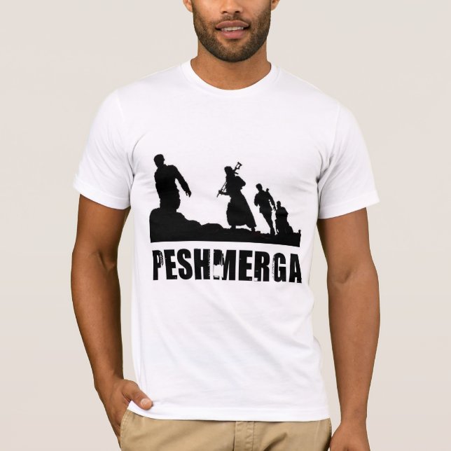KURdish kämpar T-shirt (Framsida)