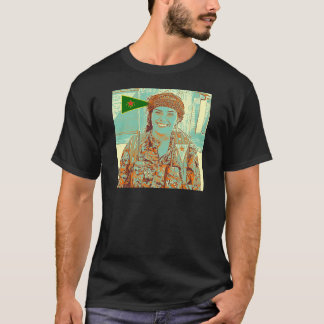 Kurdish konst för YPJ-kämpe 2 T Shirt