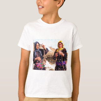 Kurdish kvinnor - Kurdish gåvaobjekt för T-shirt