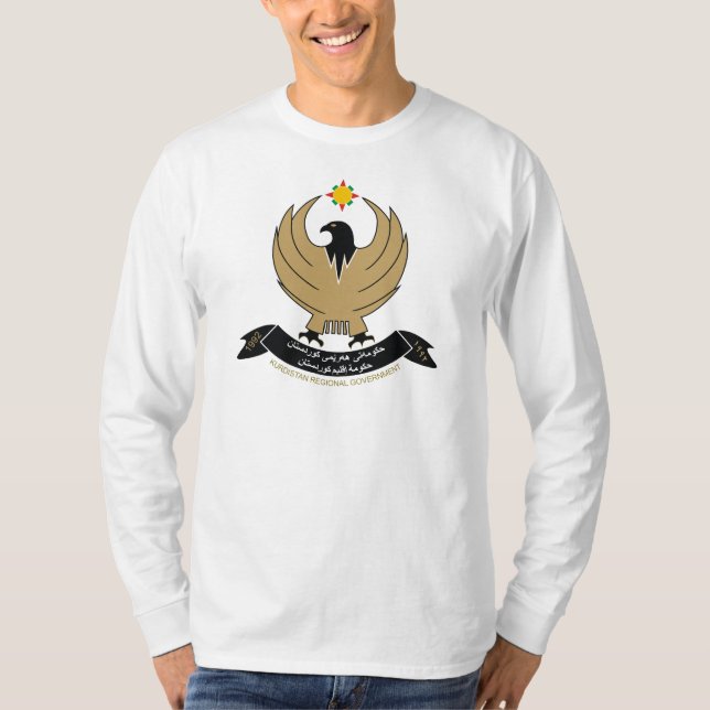 Kurdiska COA Shirts Tee Shirt (Framsida)