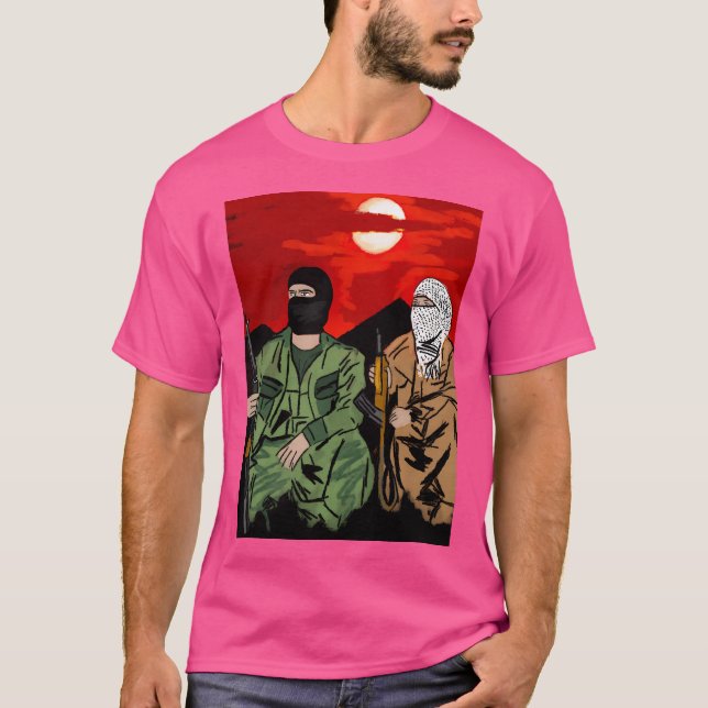 Kurdiska krigare t shirt (Framsida)