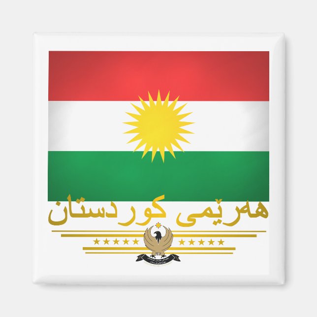 "Kurdiska Pridet 2" Magnet (Framsidan)
