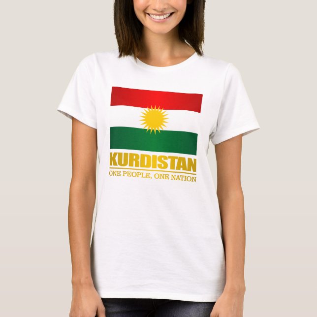 Kurdistan (ett folk, en nation) tee (Framsida)