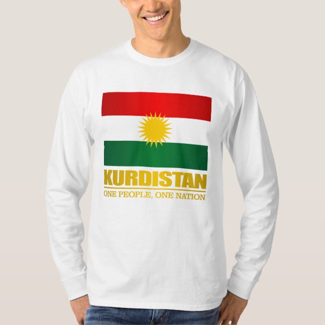Kurdistan (ett folk, en nation) tröja (Framsida)