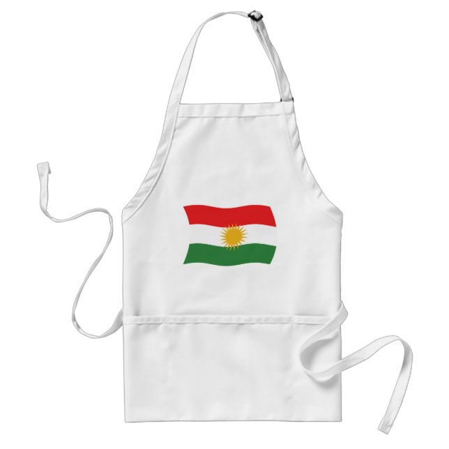 Kurdistan Flagga Förkläde (Framsidan)