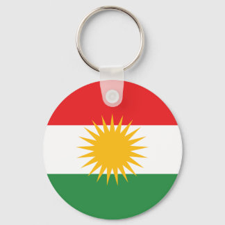 Kurdistan Flagga Keychain Nyckelring