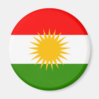 Kurdistan Flagga Magnet