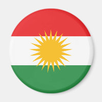 Kurdistan Flagga