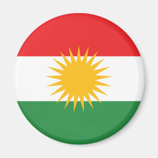 Kurdistan Flagga Magnet