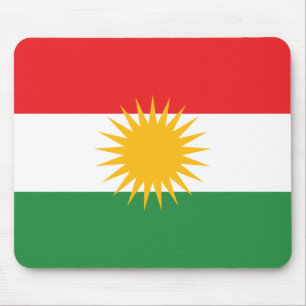 Kurdistan Flagga Musmatta