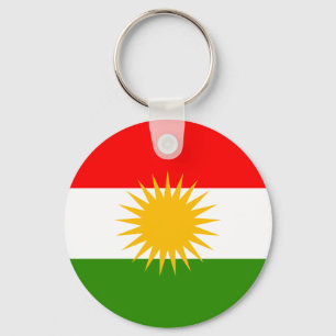Kurdistan Flagga Nyckelring