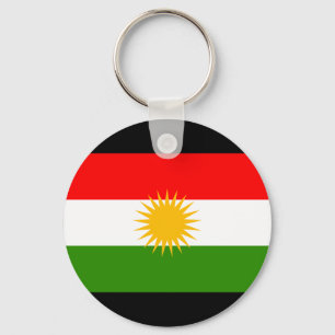 Kurdistan Flagga Nyckelring