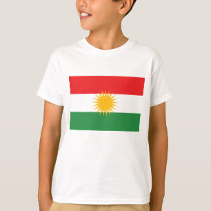 Kurdistan Flagga T-shirt