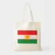 Kurdistan Flagga Tygkasse (Framsidan)