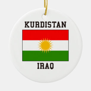 Kurdistan Irak Julgransprydnad Keramik