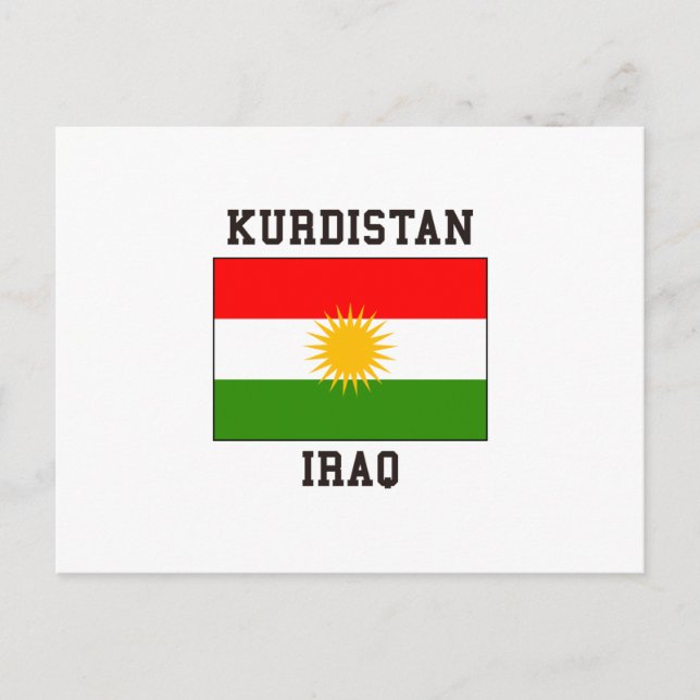 Kurdistan Irak Vykort (Framsida)