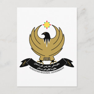 Kurdistan Jackar om Arm Vykort
