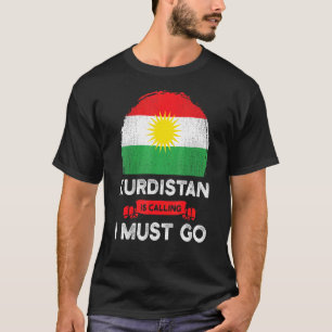 Kurdistan kräver att jag måste resa till det kurdi t shirt