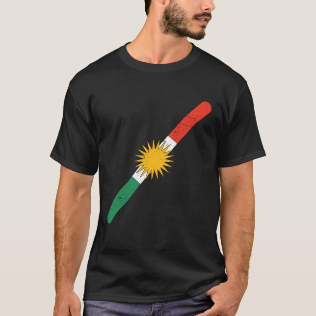 Kurdistan Kurdish 2 T Shirt (Framsida)