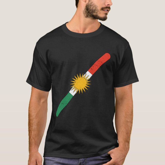 Kurdistan Kurdiska 2 T Shirt (Framsida)