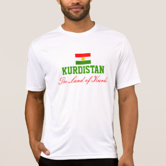 Kurdistan landet av Kurds Tee Shirt