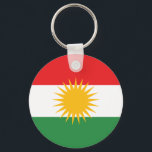 kurdistan nyckelring<br><div class="desc">Flagga Kurdistan. Kurdistans Flagga (kurdisk: Alay Kurdistan kallade även Alaya Rengîn "The Colorful Flagga") dök först upp under den kurdiska självständigheten i republiken Mahabad. Den används för närvarande som flagga för officiell i den autonoma regionen Kurdistan i Irak, som kontrolleras av Kurdistans regionala regering. Flagga är förbjudet i Turkiet, Iran...</div>