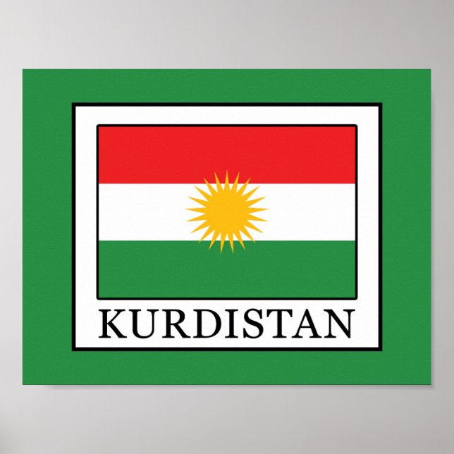 Kurdistan Poster (Framsidan)