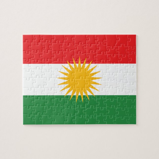 kurdistan pussel (Horisontell)