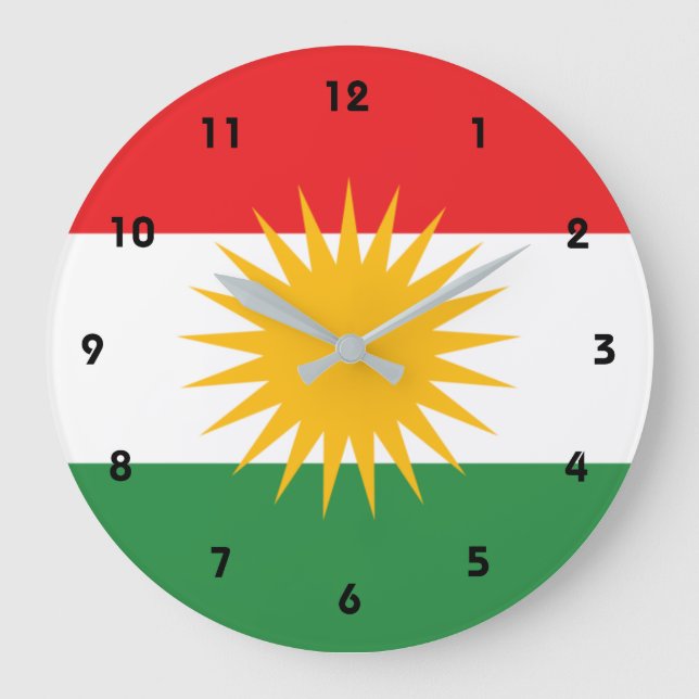 kurdistan stor klocka (Framsida)