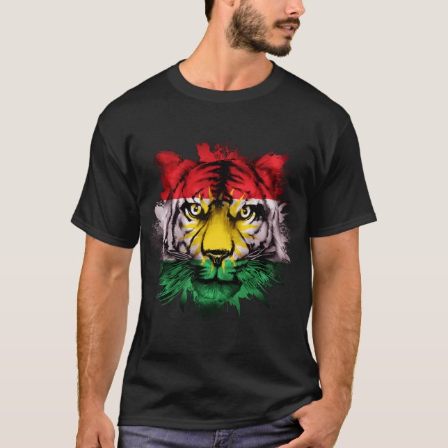 Kurdistan T Shirt (Framsida)