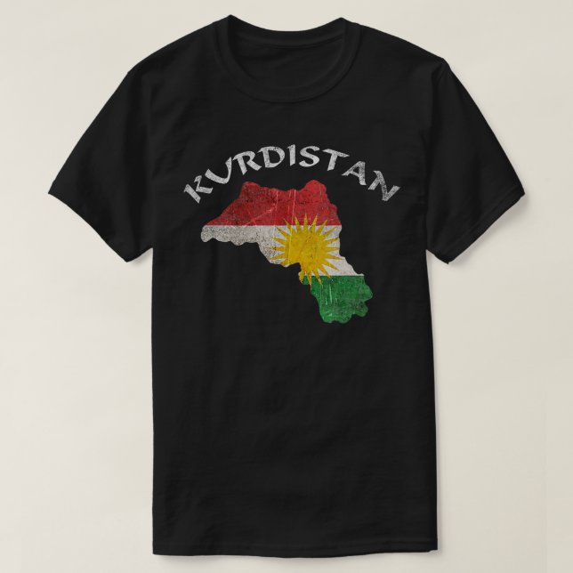 Kurdistan T Shirt (Design framsida)