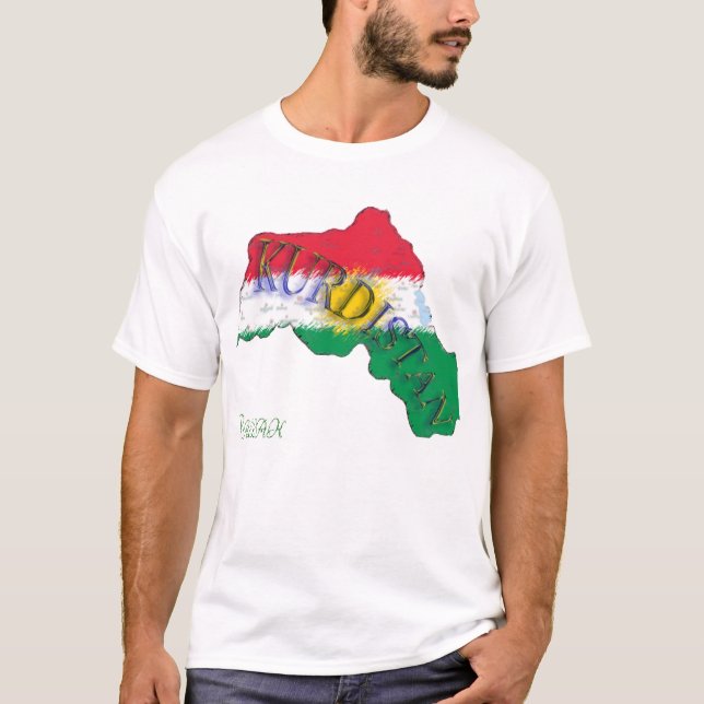 kurdistan t-shirt (Framsida)