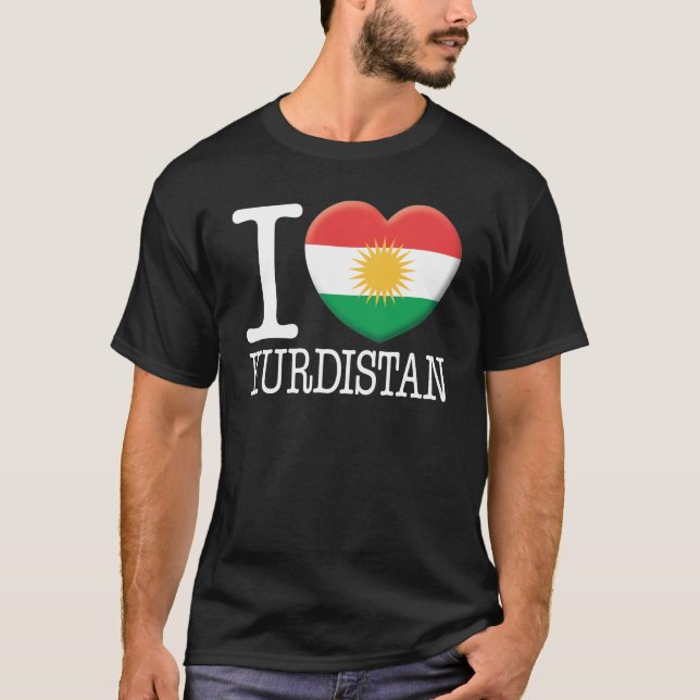 Kurdistan T-shirt (Framsida)