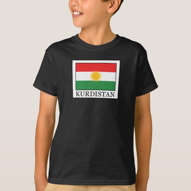 Kurdistan T Shirt (Framsida)