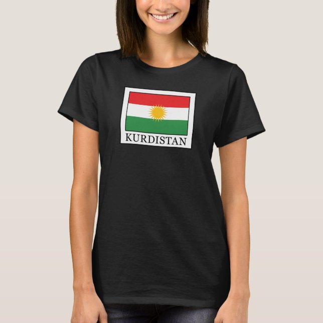 Kurdistan T Shirt (Framsida)