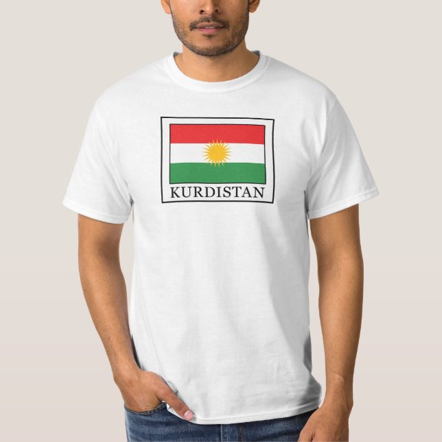 Kurdistan T Shirt (Framsida)