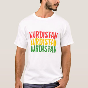 Kurdistan T-tröja Tee Shirt