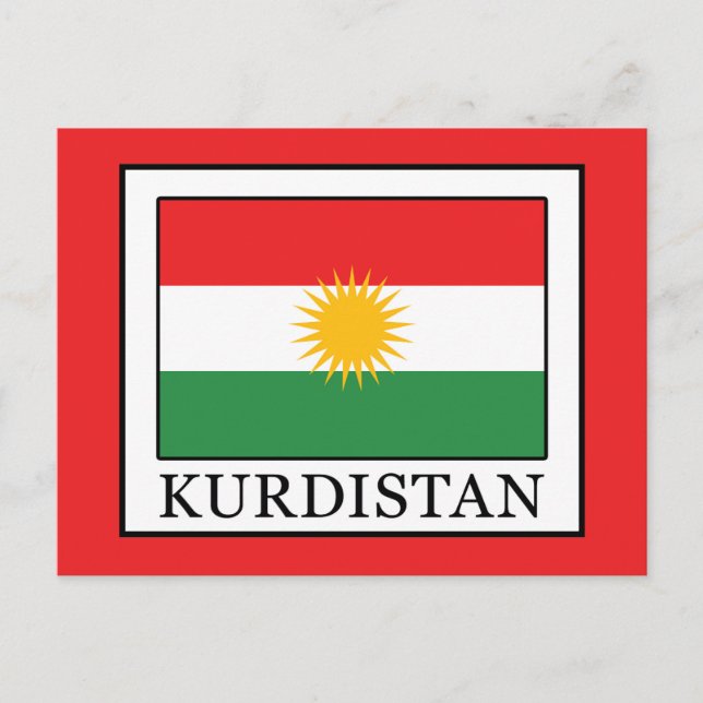 Kurdistan Vykort (Framsida)