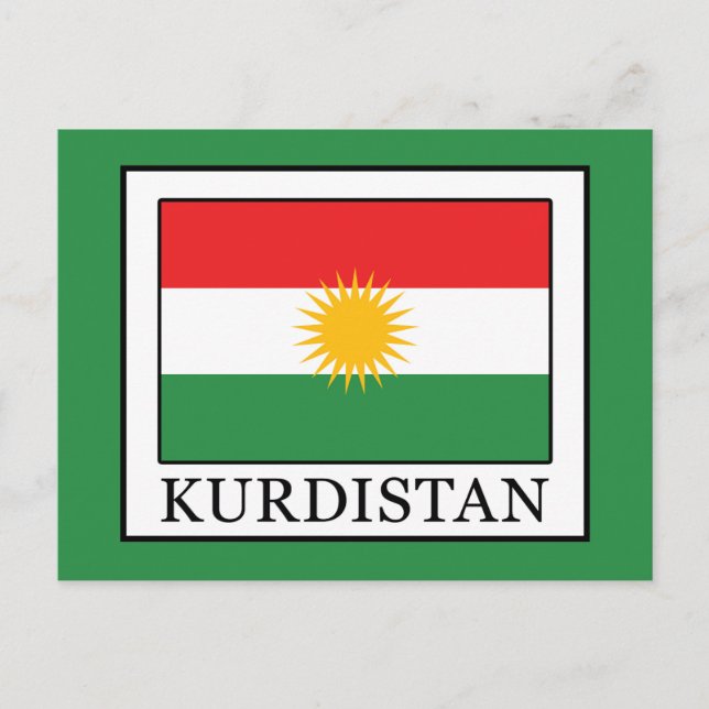 Kurdistan Vykort (Framsida)