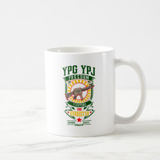 KURDISTAN - YPG - YPJ-frihetskrigare Kaffemugg